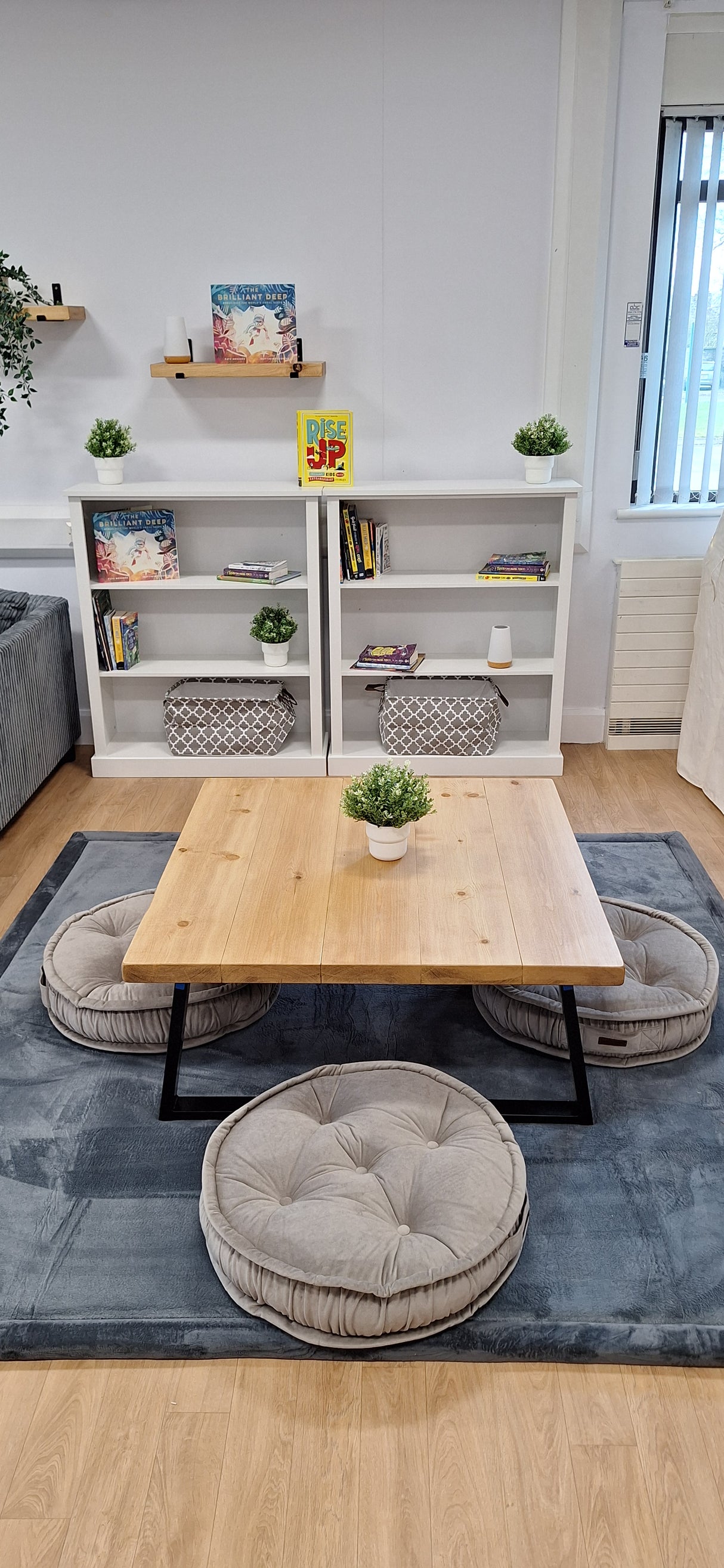 Square Floor Table