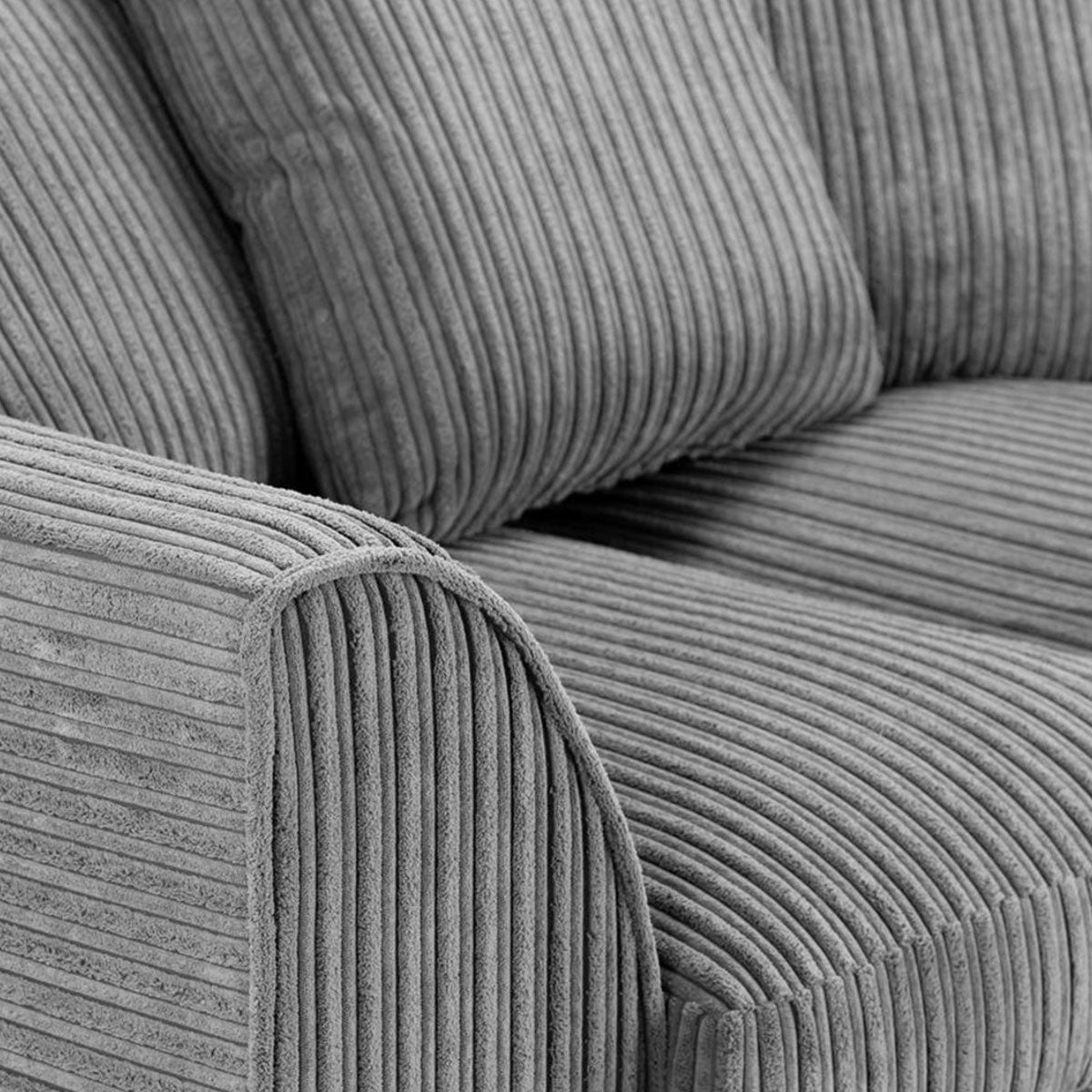 Aariya's Grey 3 Seater Sofa