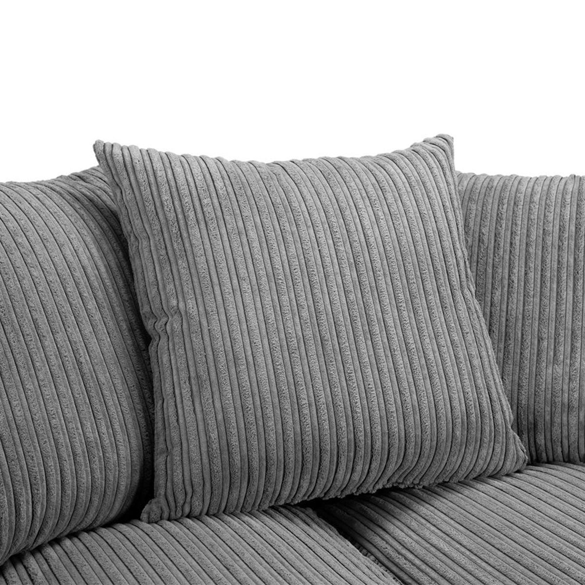 Aariya's Grey 3 Seater Sofa