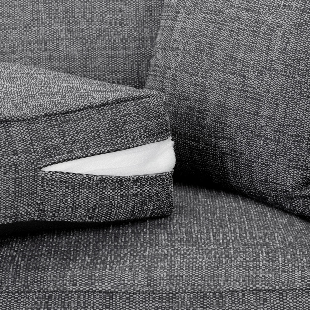 Amari's Grey Armchair Sofa