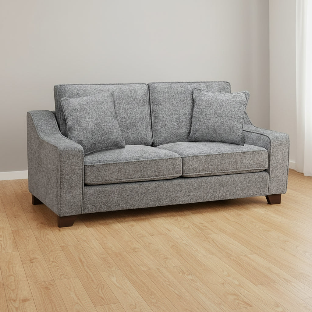 Emmerly's Grey 2 Seater Sofa