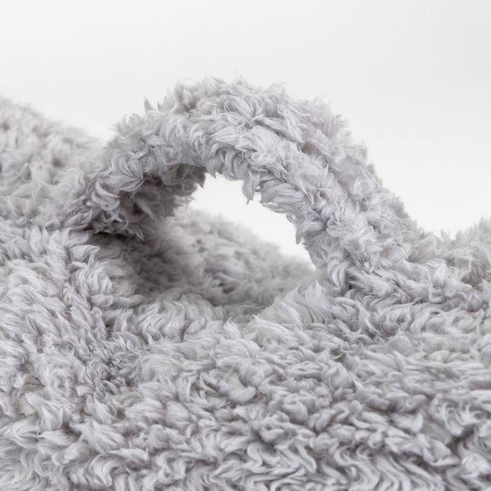 Icon Grey Teddy Cushion