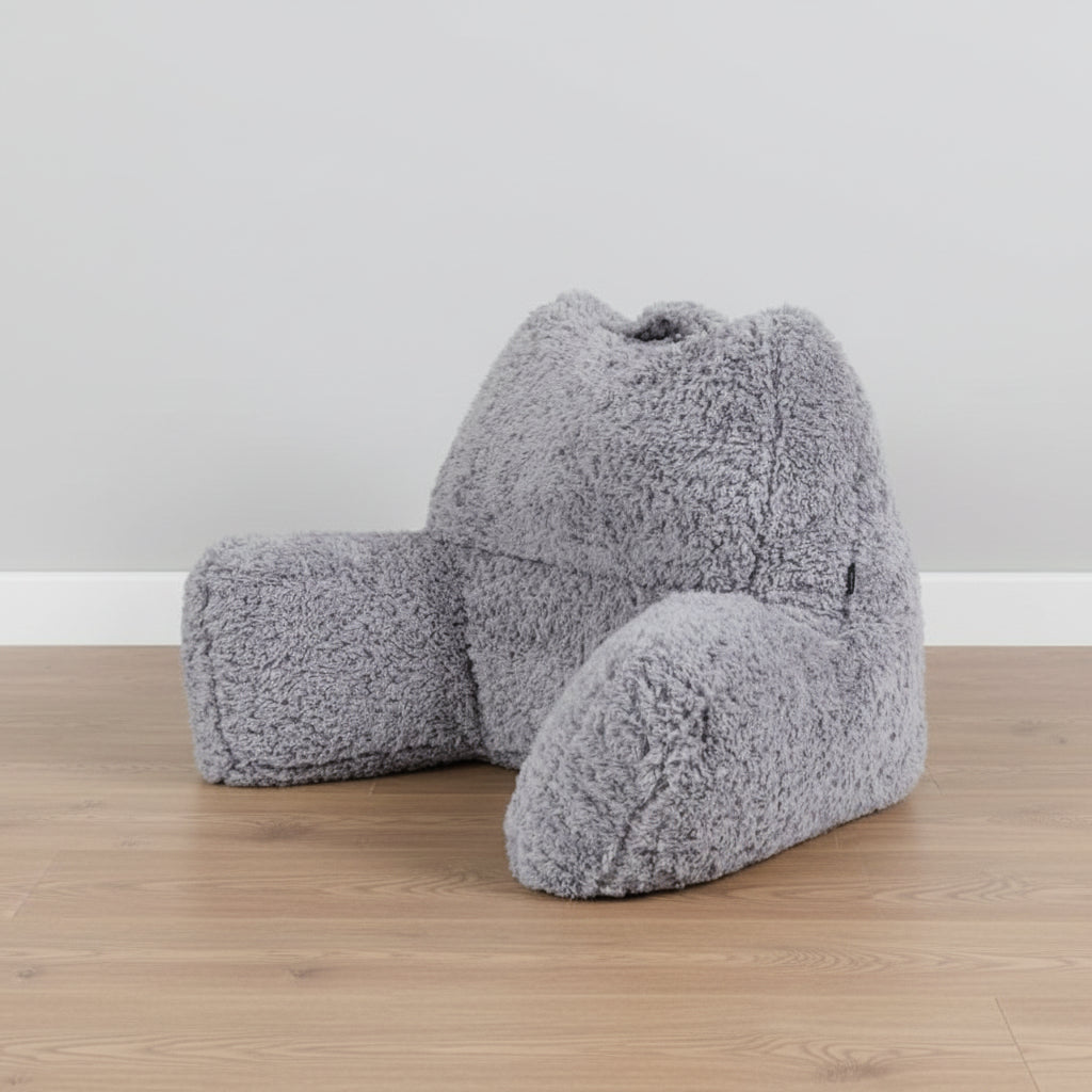 Icon Grey Teddy Cushion