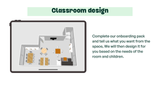Classroom design service