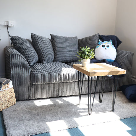 Aariya's Grey 3 and 2 Seater Sofa