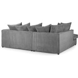 Aariya's Grey Left Hand Facing Corner Sofa