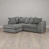 Aariya's Grey Left Hand Facing Corner Sofa