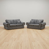 Amari's Grey 3 and 2 Seater Sofa