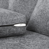 Emmerly's Grey 3 Seater Sofa