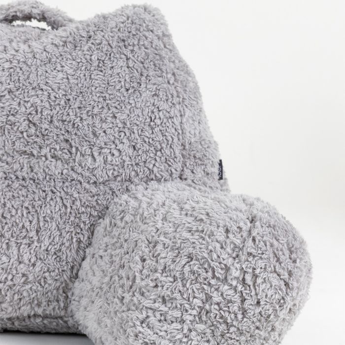 Icon Grey Teddy Cushion