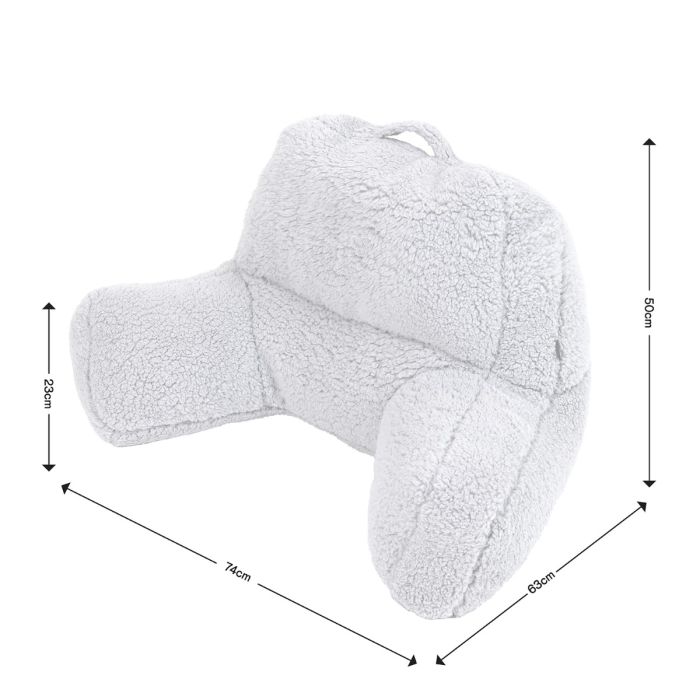 Icon Grey Teddy Cushion