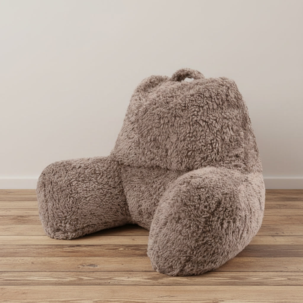 Icon Grey Teddy Cushion