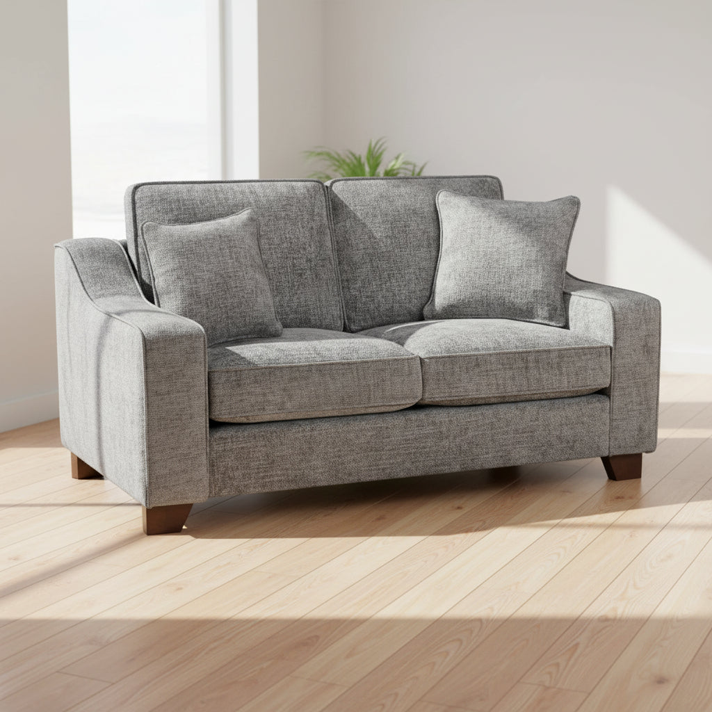 Emmerly's Grey 3 Seater Sofa